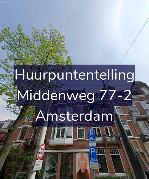 Foto gevel Huurpuntentelling voor Middenweg 77-2, Amsterdam
