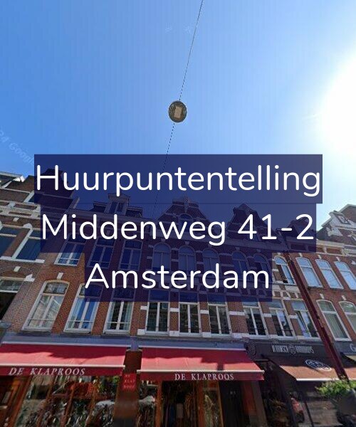 Foto gevel Huurpuntentelling voor Middenweg 41-2, Amsterdam