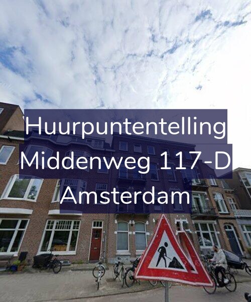 Foto gevel Huurpuntentelling voor Middenweg 117-D, Amsterdam