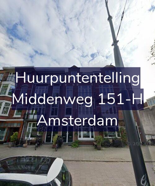 Foto gevel Huurpuntentelling voor Middenweg 151-H, Amsterdam