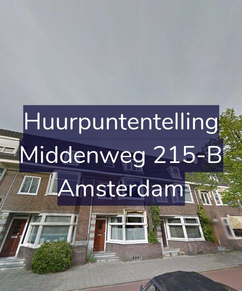 Foto gevel Huurpuntentelling voor Middenweg 215-B, Amsterdam