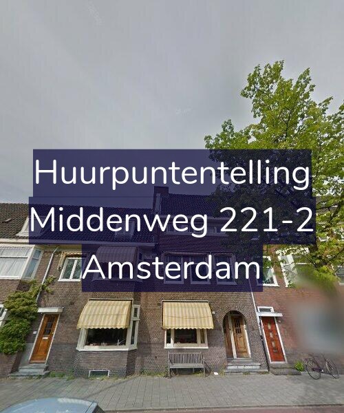 Foto gevel Huurpuntentelling voor Middenweg 221-2, Amsterdam
