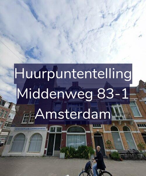Foto gevel Huurpuntentelling voor Middenweg 83-1, Amsterdam