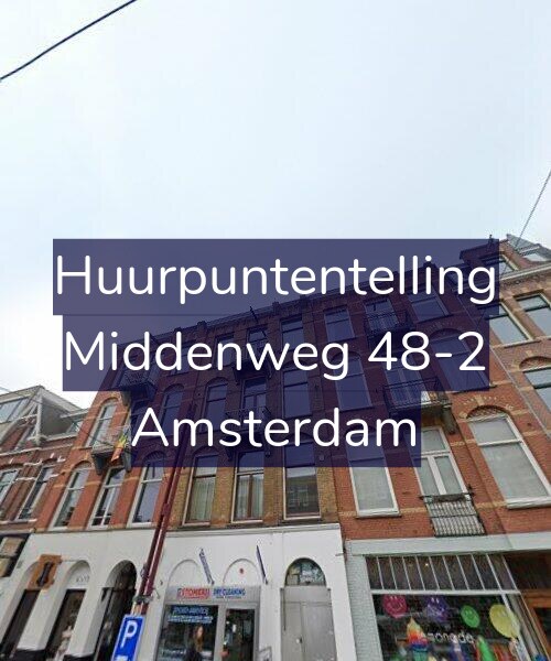 Foto gevel Huurpuntentelling voor Middenweg 48-2, Amsterdam