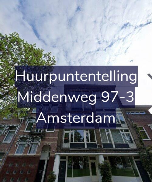 Foto gevel Huurpuntentelling voor Middenweg 97-3, Amsterdam