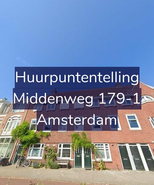 Foto gevel Huurpuntentelling voor Middenweg 179-1, Amsterdam