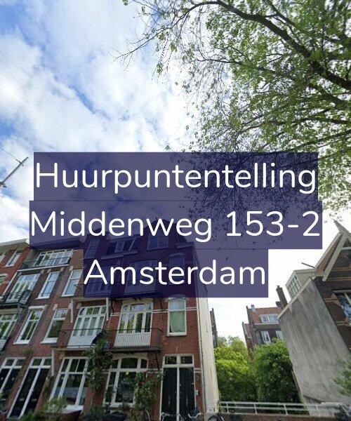 Foto gevel Huurpuntentelling voor Middenweg 153-2, Amsterdam