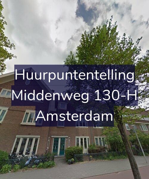 Foto gevel Huurpuntentelling voor Middenweg 130-H, Amsterdam