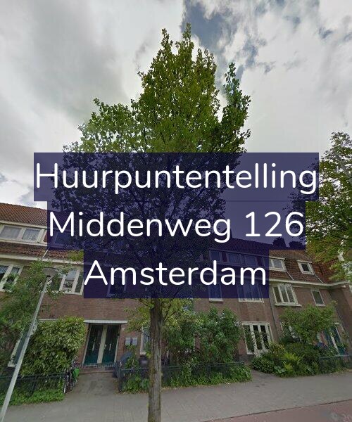 Foto gevel Huurpuntentelling voor Middenweg 126, Amsterdam