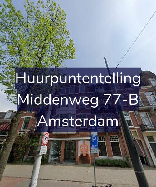Foto gevel Huurpuntentelling voor Middenweg 77-B, Amsterdam