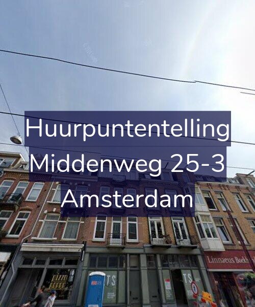 Foto gevel Huurpuntentelling voor Middenweg 25-3, Amsterdam