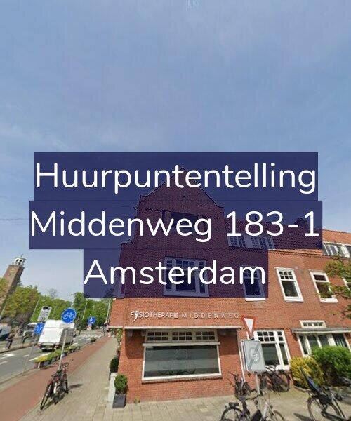Foto gevel Huurpuntentelling voor Middenweg 183-1, Amsterdam