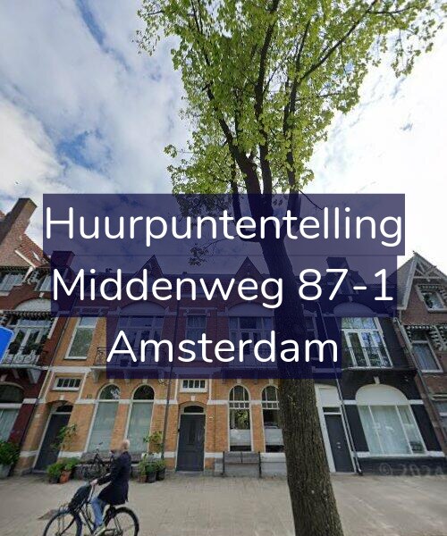 Foto gevel Huurpuntentelling voor Middenweg 87-1, Amsterdam