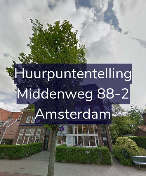 Foto gevel Huurpuntentelling voor Middenweg 88-2, Amsterdam