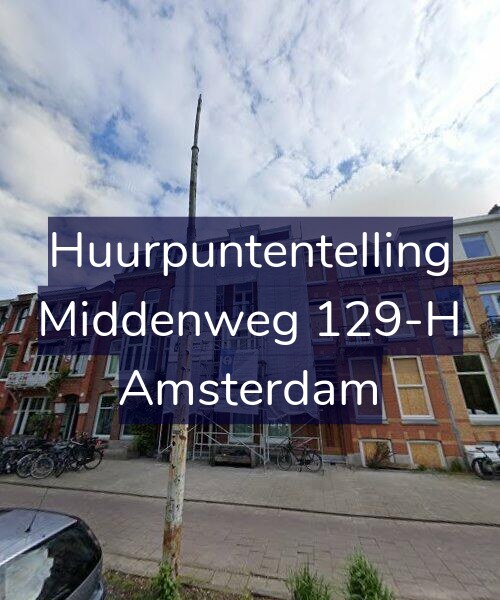 Foto gevel Huurpuntentelling voor Middenweg 129-H, Amsterdam