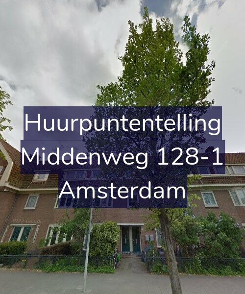 Foto gevel Huurpuntentelling voor Middenweg 128-1, Amsterdam