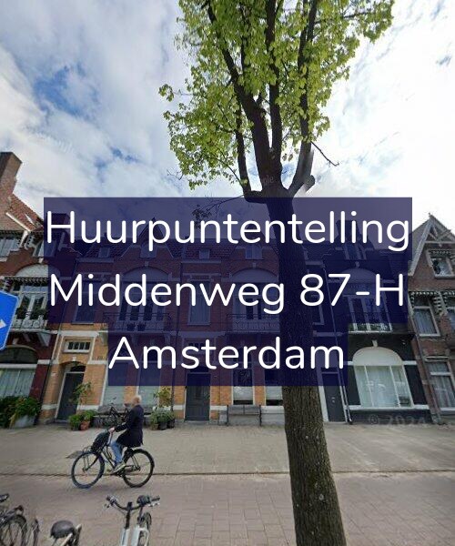 Foto gevel Huurpuntentelling voor Middenweg 87-H, Amsterdam
