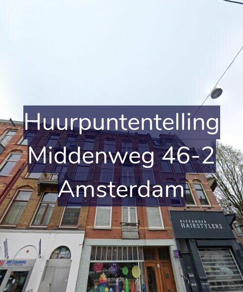 Foto gevel Huurpuntentelling voor Middenweg 46-2, Amsterdam