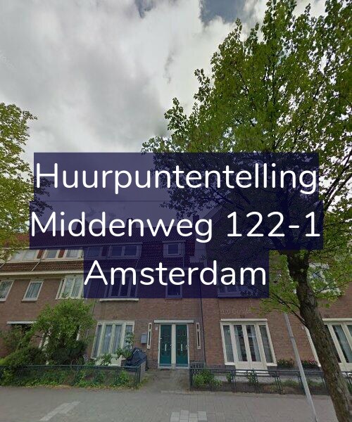 Foto gevel Huurpuntentelling voor Middenweg 122-1, Amsterdam
