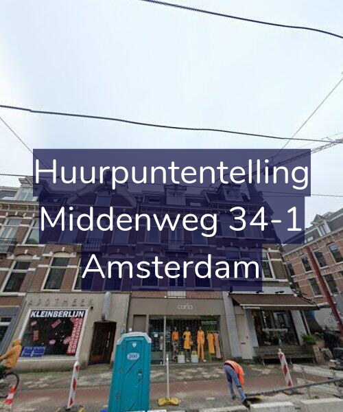 Foto gevel Huurpuntentelling voor Middenweg 34-1, Amsterdam
