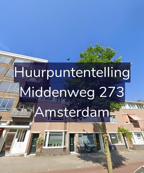 Foto gevel Huurpuntentelling voor Middenweg 273, Amsterdam
