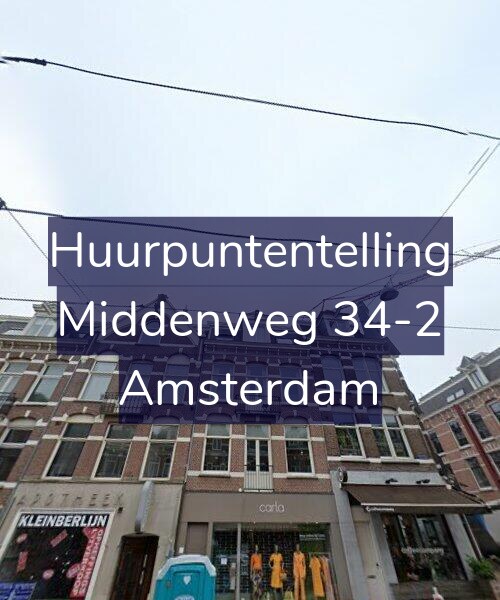 Foto gevel Huurpuntentelling voor Middenweg 34-2, Amsterdam