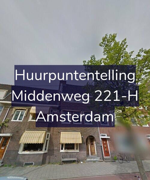 Foto gevel Huurpuntentelling voor Middenweg 221-H, Amsterdam