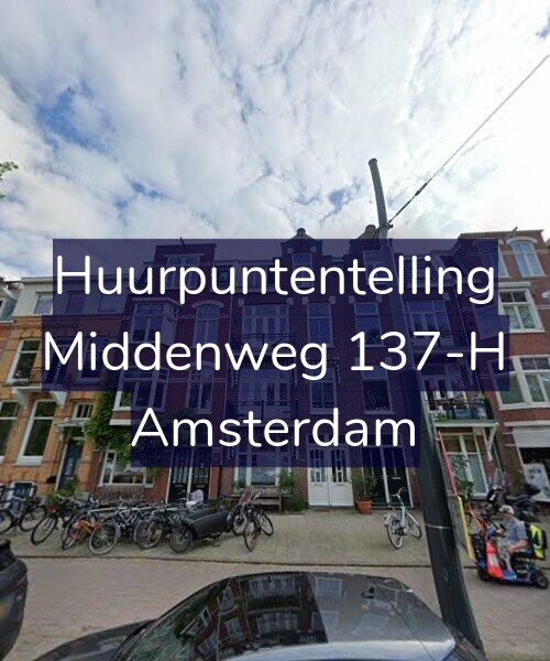 Foto gevel Huurpuntentelling voor Middenweg 137-H, Amsterdam