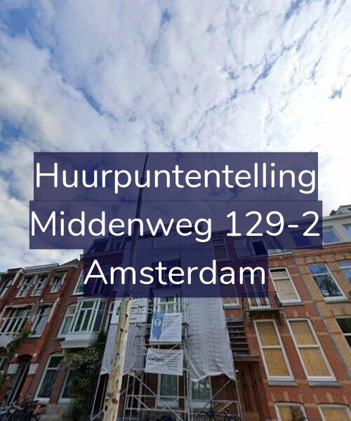 Foto gevel Huurpuntentelling voor Middenweg 129-2, Amsterdam