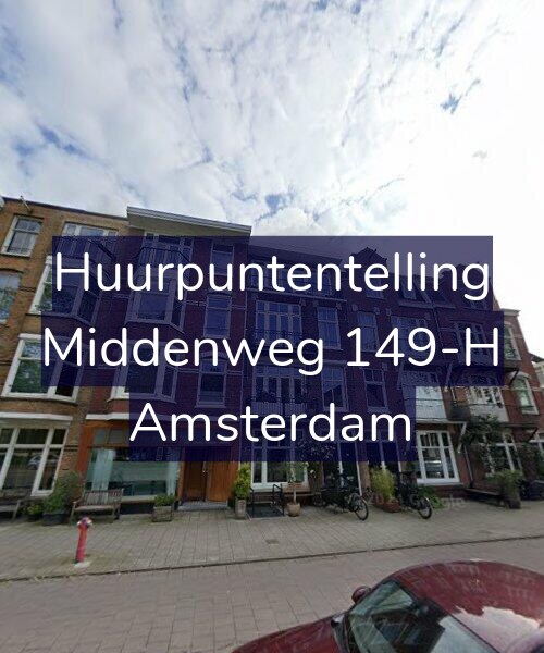 Foto gevel Huurpuntentelling voor Middenweg 149-H, Amsterdam