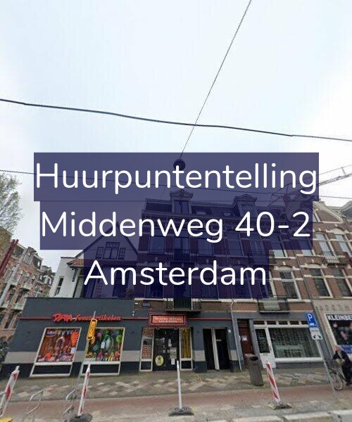 Foto gevel Huurpuntentelling voor Middenweg 40-2, Amsterdam
