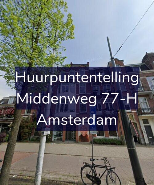 Foto gevel Huurpuntentelling voor Middenweg 77-H, Amsterdam