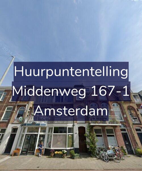 Foto gevel Huurpuntentelling voor Middenweg 167-1, Amsterdam