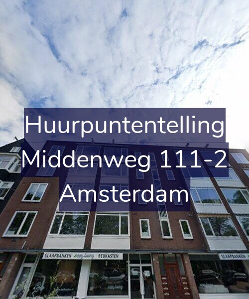 Foto gevel Huurpuntentelling voor Middenweg 111-2, Amsterdam