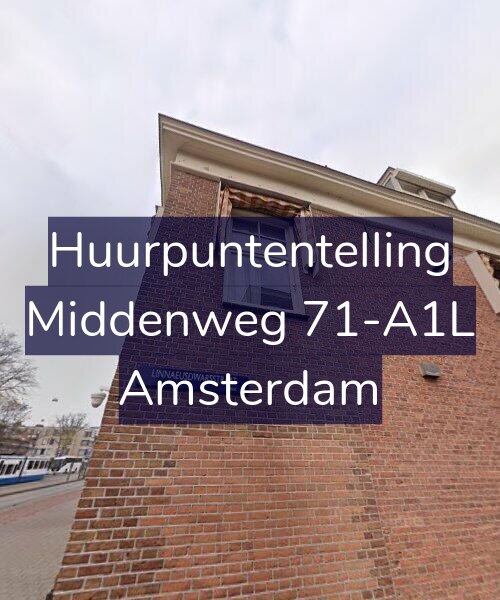 Foto gevel Huurpuntentelling voor Middenweg 71-A1L, Amsterdam