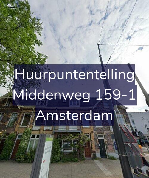 Foto gevel Huurpuntentelling voor Middenweg 159-1, Amsterdam