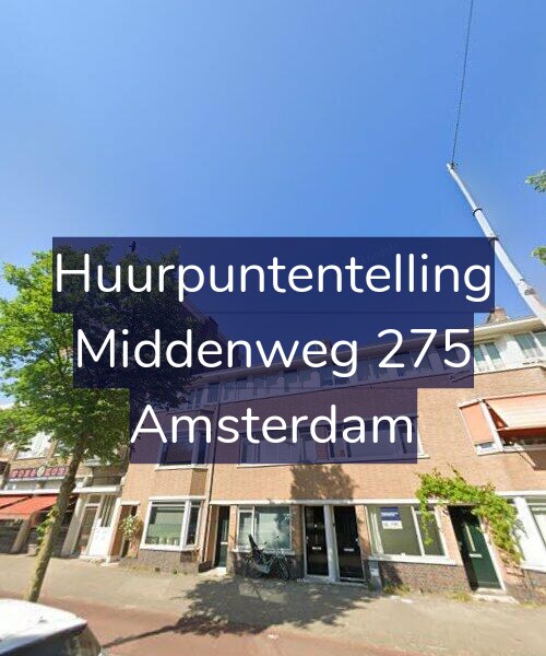 Foto gevel Huurpuntentelling voor Middenweg 275, Amsterdam