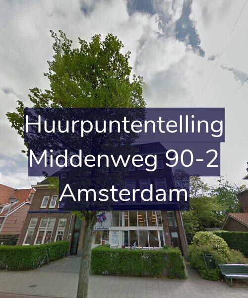 Foto gevel Huurpuntentelling voor Middenweg 90-2, Amsterdam