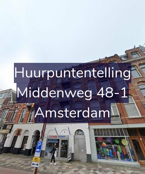 Foto gevel Huurpuntentelling voor Middenweg 48-1, Amsterdam