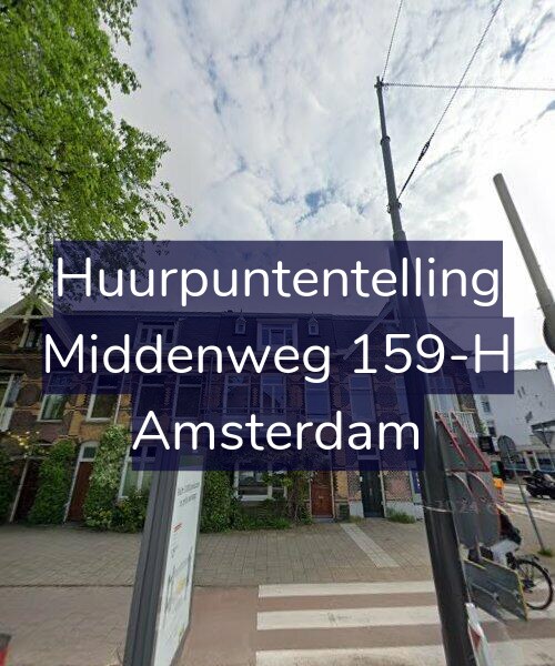 Foto gevel Huurpuntentelling voor Middenweg 159-H, Amsterdam