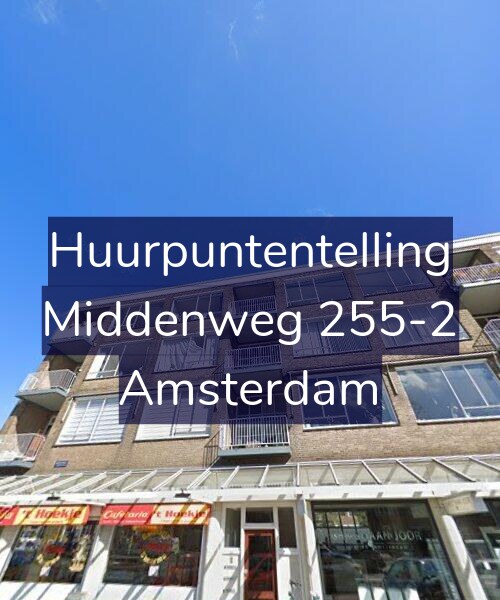 Foto gevel Huurpuntentelling voor Middenweg 255-2, Amsterdam