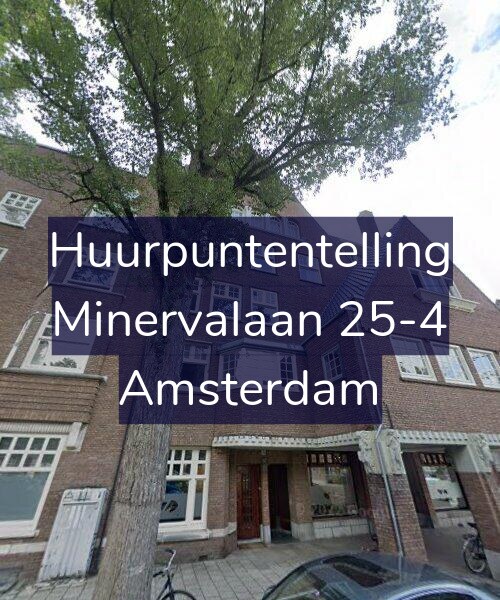 Foto gevel Huurpuntentelling voor Minervalaan 25-4, Amsterdam