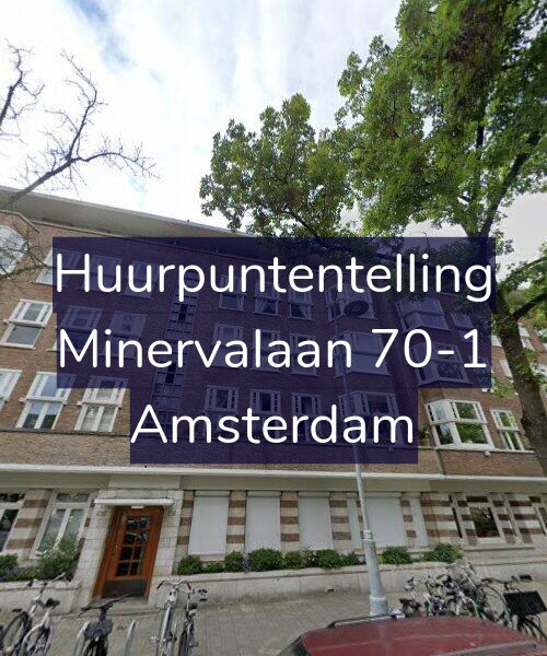 Foto gevel Huurpuntentelling voor Minervalaan 70-1, Amsterdam
