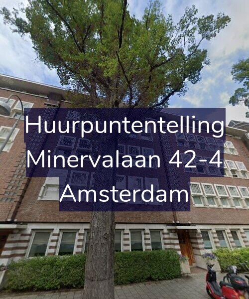 Foto gevel Huurpuntentelling voor Minervalaan 42-4, Amsterdam