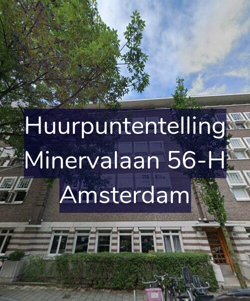 Foto gevel Huurpuntentelling voor Minervalaan 56-H, Amsterdam