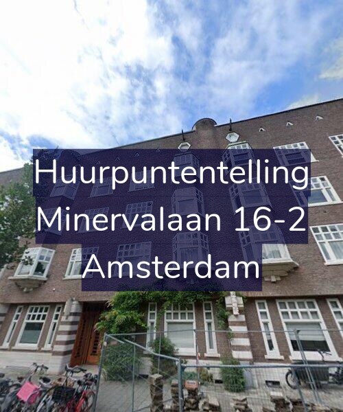 Foto gevel Huurpuntentelling voor Minervalaan 16-2, Amsterdam