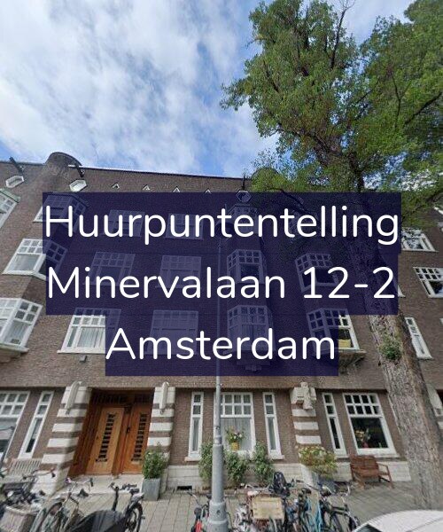 Foto gevel Huurpuntentelling voor Minervalaan 12-2, Amsterdam