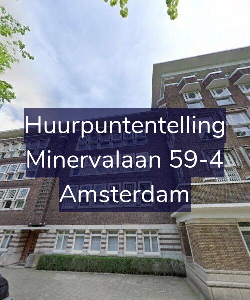 Foto gevel Huurpuntentelling voor Minervalaan 59-4, Amsterdam