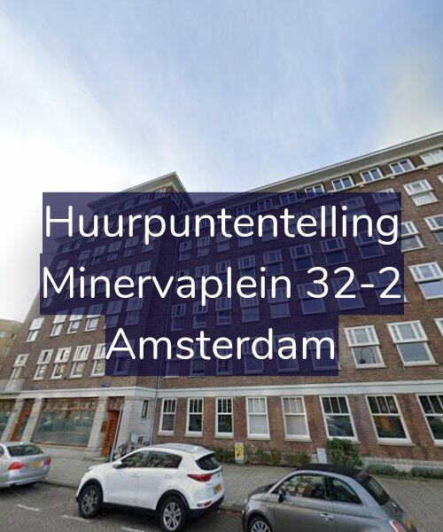 Foto gevel Huurpuntentelling voor Minervaplein 32-2, Amsterdam