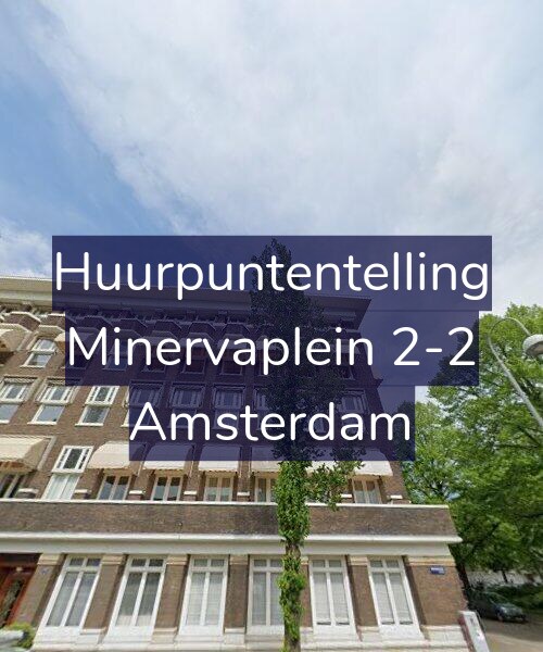 Foto gevel Huurpuntentelling voor Minervaplein 2-2, Amsterdam